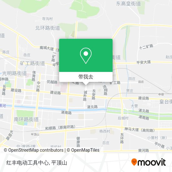 红丰电动工具中心地图