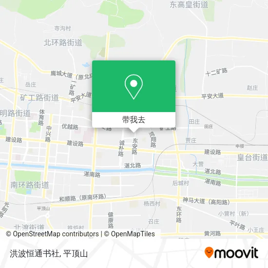 洪波恒通书社地图