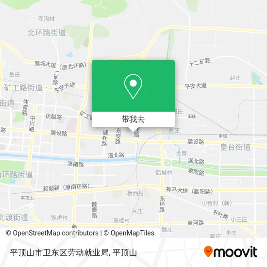平顶山市卫东区劳动就业局地图