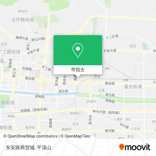 东安路商贸城地图