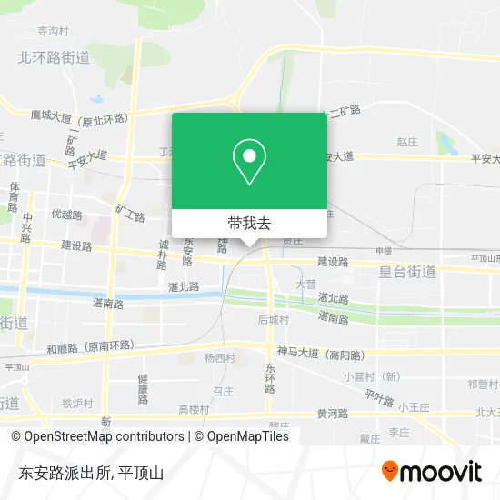 东安路派出所地图