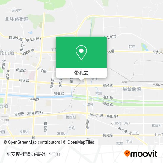 东安路街道办事处地图