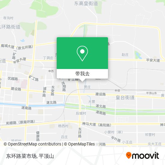 东环路菜市场地图