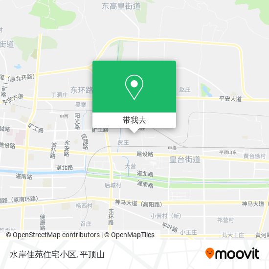 水岸佳苑住宅小区地图