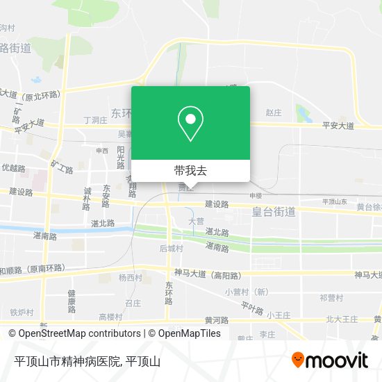 平顶山市精神病医院地图