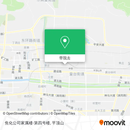 焦化公司家属楼-第四号楼地图