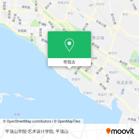 平顶山学院-艺术设计学院地图