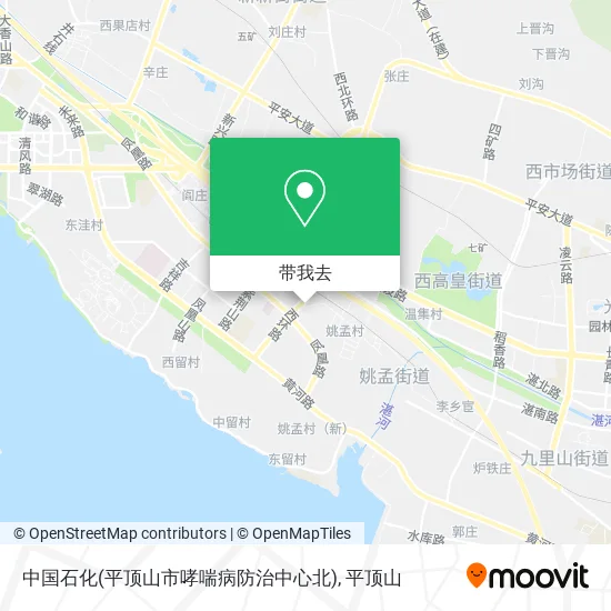 中国石化(平顶山市哮喘病防治中心北)地图