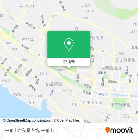 平顶山市美景宾馆地图