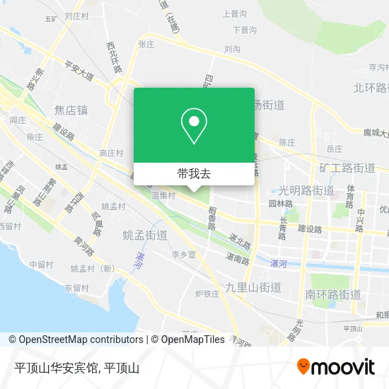 平顶山华安宾馆地图