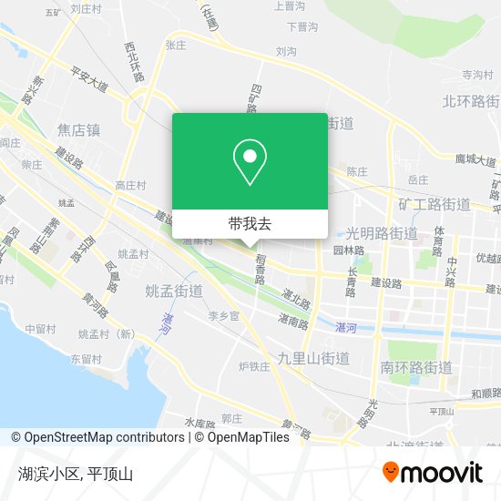 湖滨小区地图