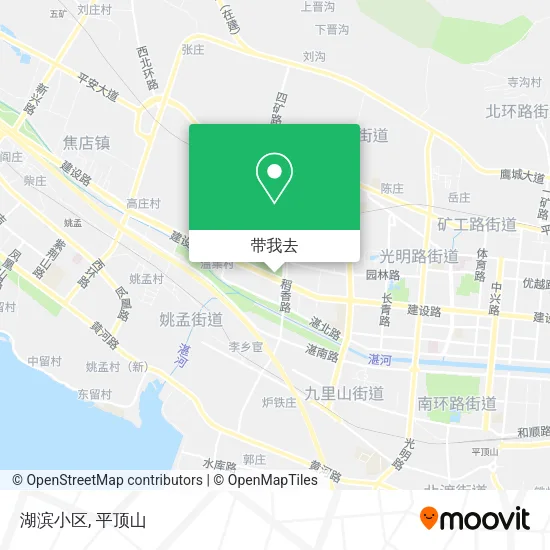 湖滨小区地图
