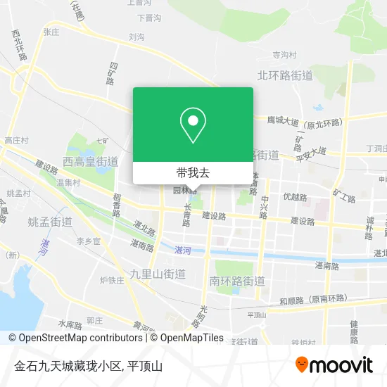 金石九天城藏珑小区地图