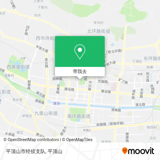 平顶山市经侦支队地图