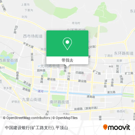 中国建设银行(矿工路支行)地图