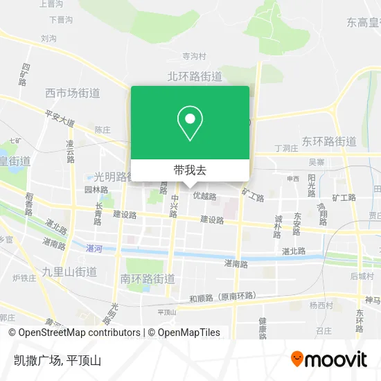 凯撒广场地图
