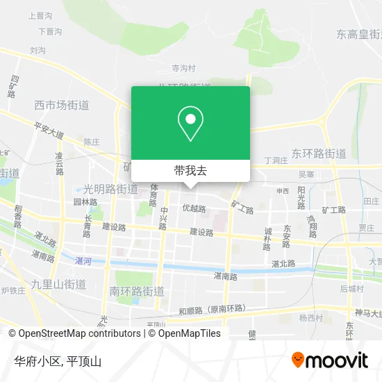 华府小区地图