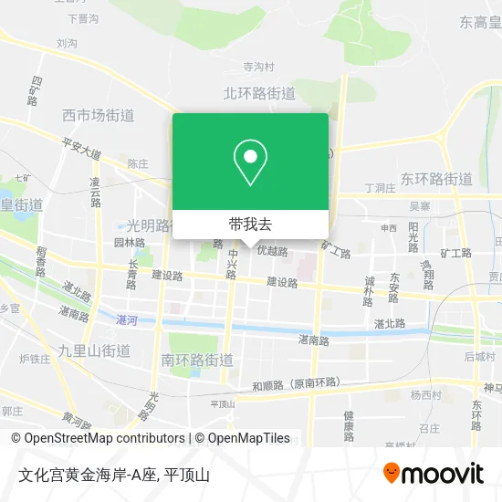 文化宫黄金海岸-A座地图