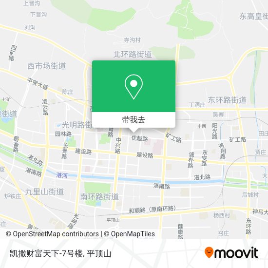 凯撒财富天下-7号楼地图