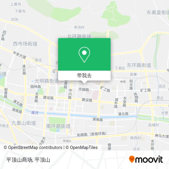 平顶山商场地图