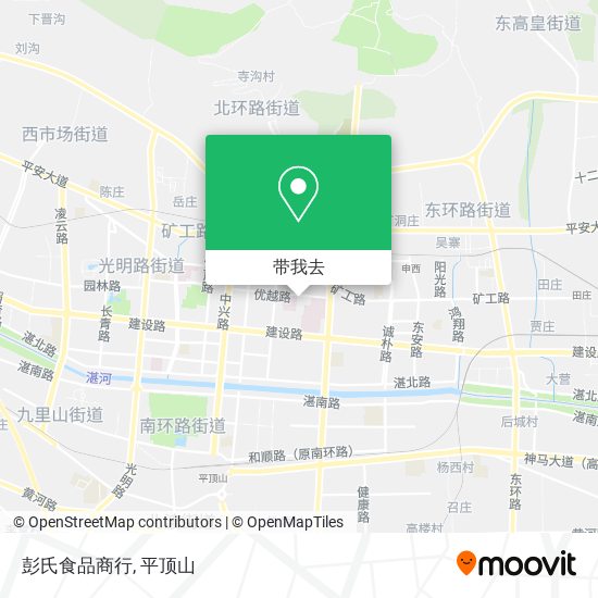 彭氏食品商行地图