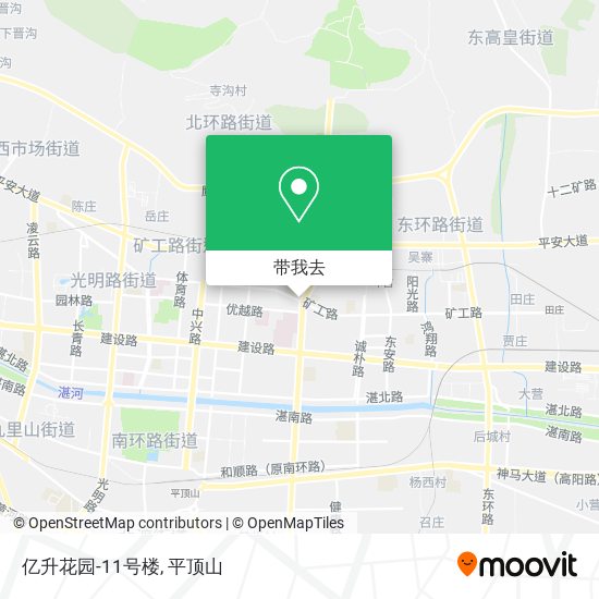 亿升花园-11号楼地图