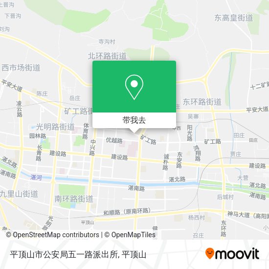 平顶山市公安局五一路派出所地图