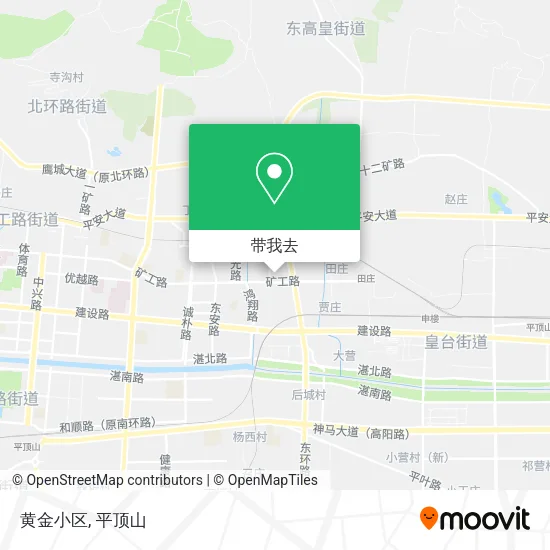 黄金小区地图