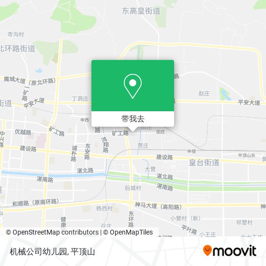 机械公司幼儿园地图
