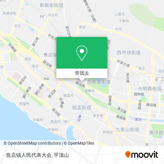 焦店镇人民代表大会地图