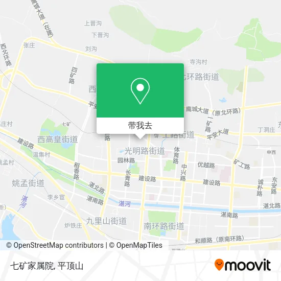 七矿家属院地图