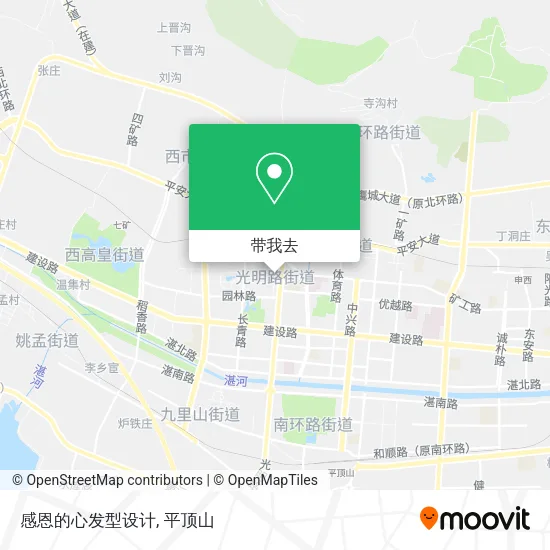 感恩的心发型设计地图