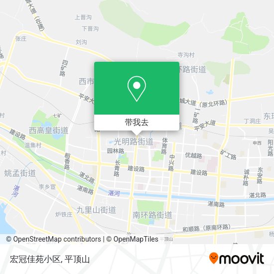 宏冠佳苑小区地图