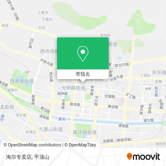 海尔专卖店地图
