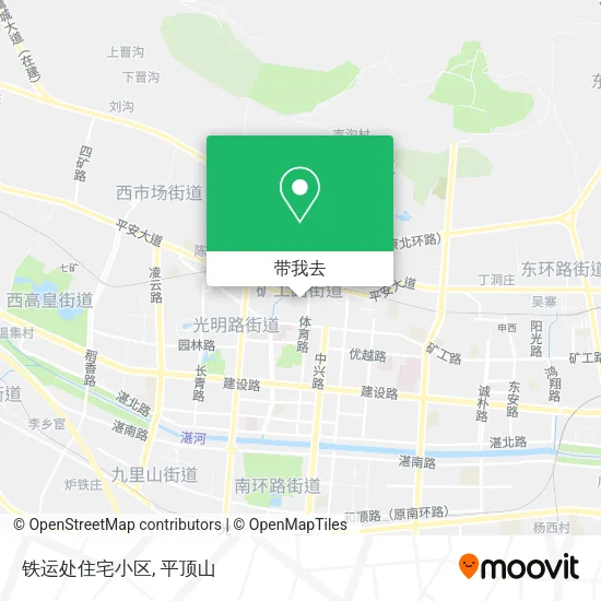铁运处住宅小区地图