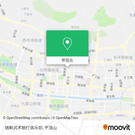 德毅武术散打俱乐部地图