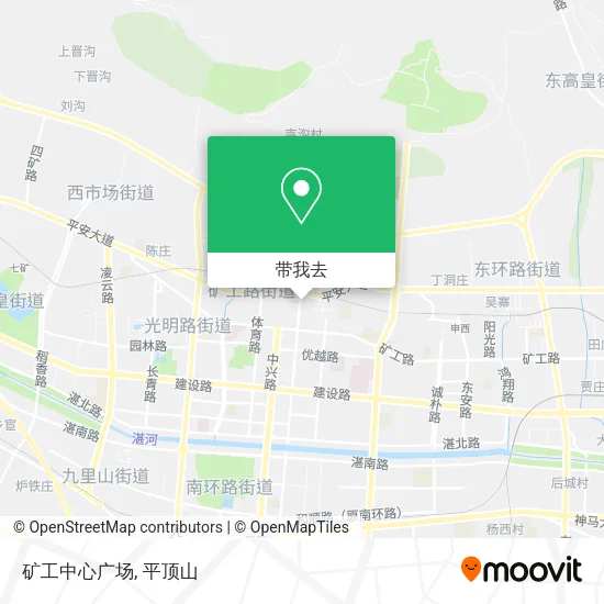 矿工中心广场地图