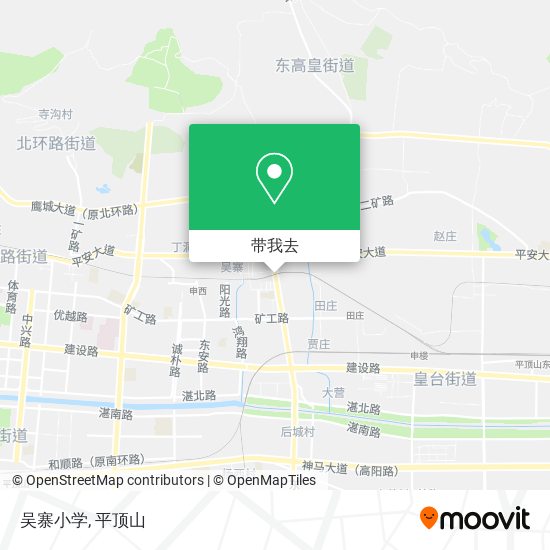 吴寨小学地图