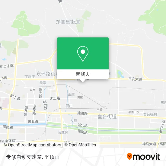 专修自动变速箱地图