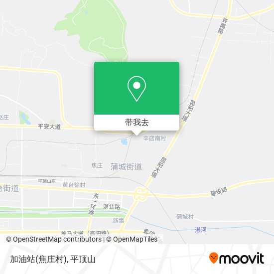 加油站(焦庄村)地图