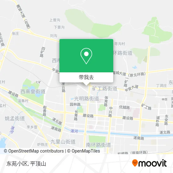 东苑小区地图