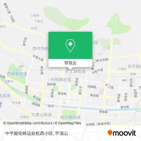 中平能化铁运处机西小区地图