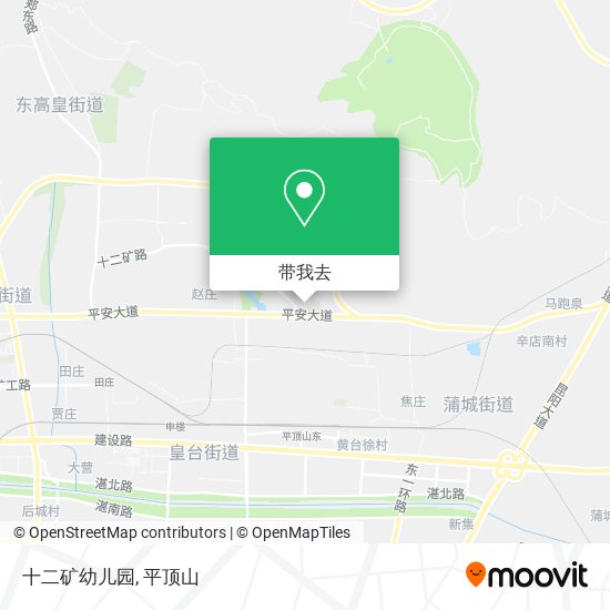 十二矿幼儿园地图