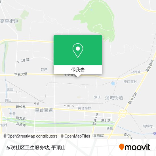 东联社区卫生服务站地图