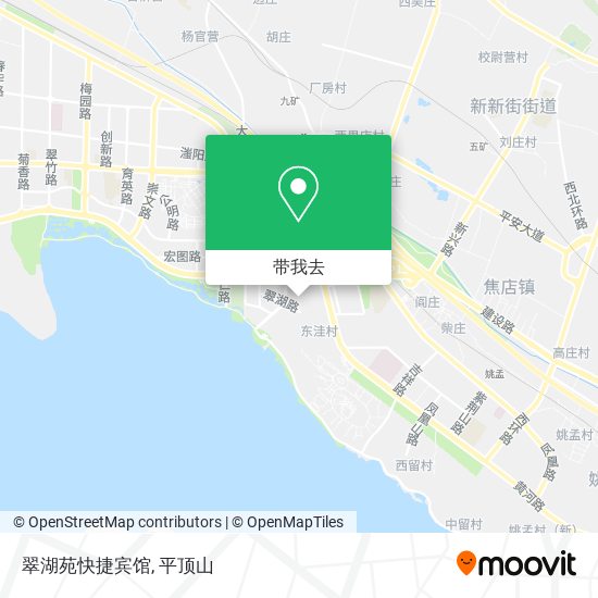 翠湖苑快捷宾馆地图