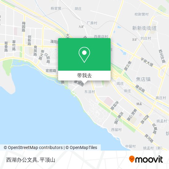 西湖办公文具地图