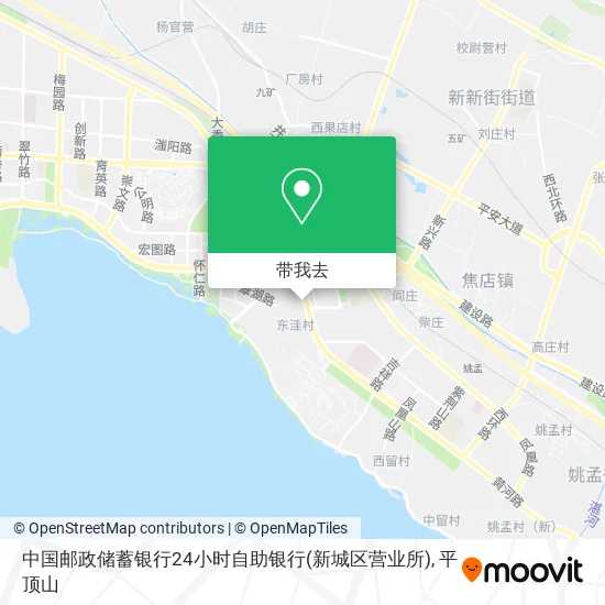 中国邮政储蓄银行24小时自助银行(新城区营业所)地图