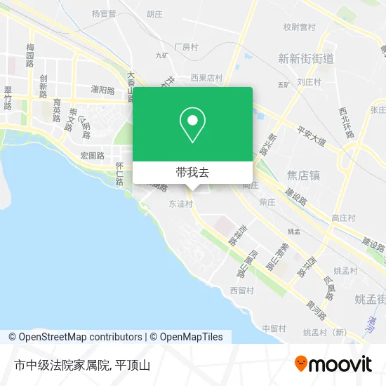 市中级法院家属院地图