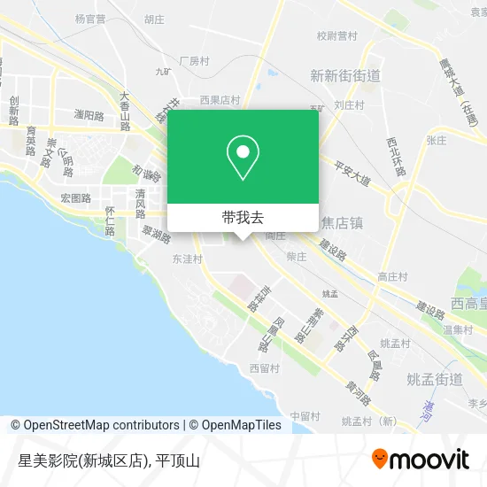 星美影院(新城区店)地图