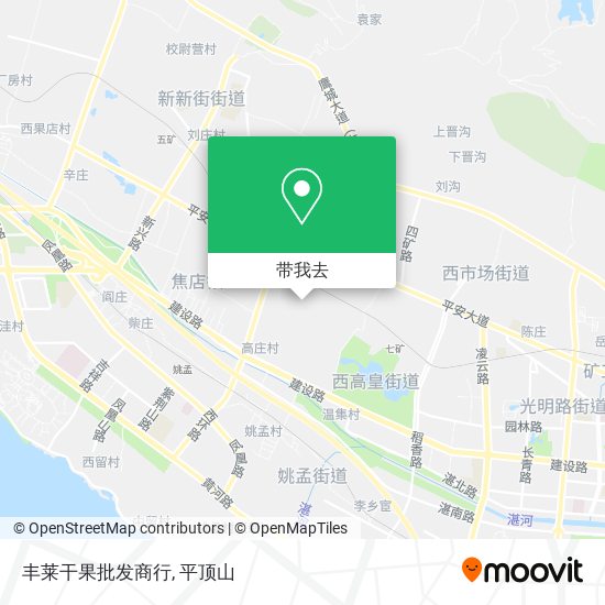 丰莱干果批发商行地图